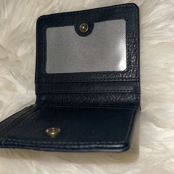 Sold 😀Fossil logan Zip small RFID Blocking snakeskin bifold wallet - Picture 3 of 10